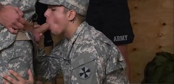  Muscular gay guy naked army exam video and military drill male boy